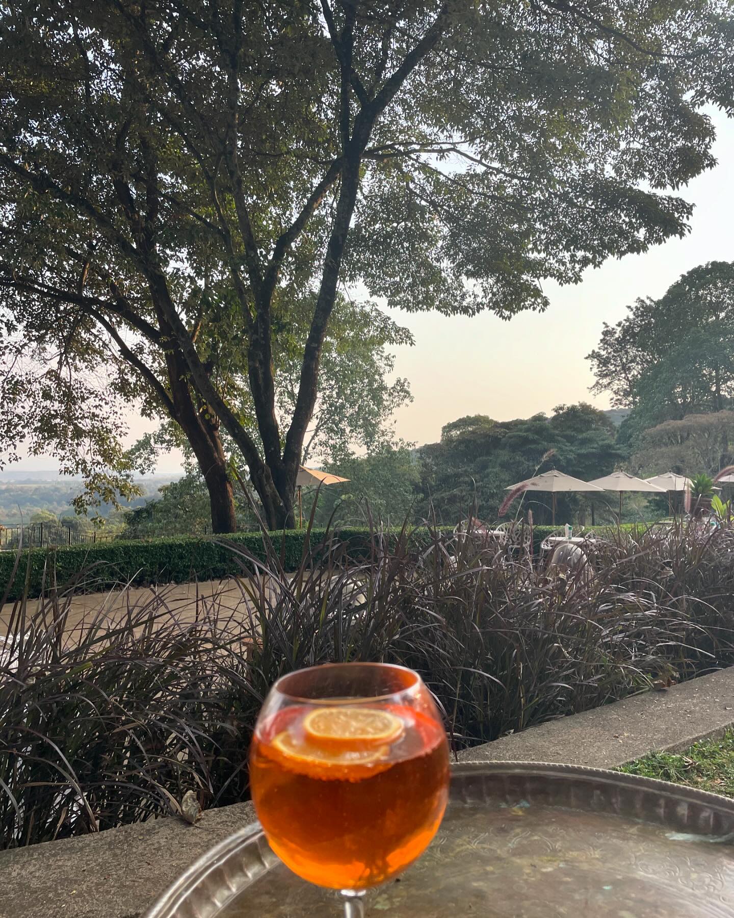 No filter - Aperol Spritz for Sundowners with Ababa Dingi on Fridays. 
#sundowners #aperol #aperolspritz #safari